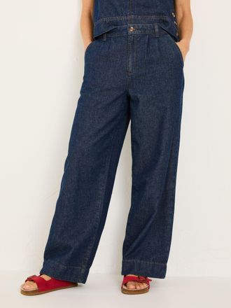Fat Face FatFace Arie Ink Denim Wide Leg Wide Leg Jeans