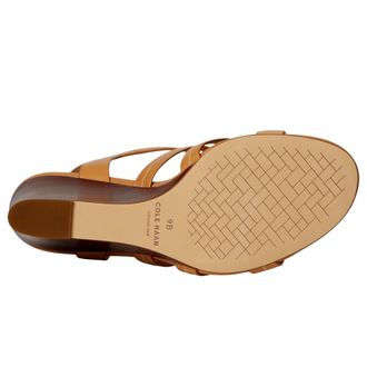 Cole Haan Josie Fisherman Wedge Sandals Biscuit W32277 Womens