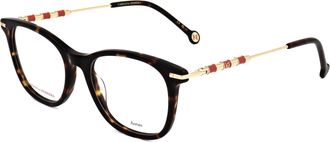 Carolina Herrera Womens 50 mm Brown Opticals