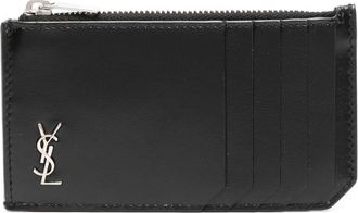 Saint Laurent Fragments Zip Card Holder