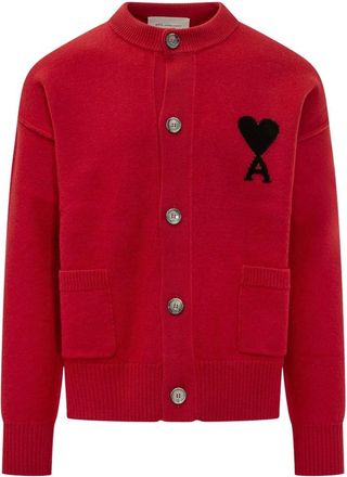 Ami Hombre, Jerseys, Rojo, Talla: M