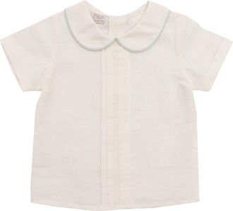 Paz Rodriguez Camicetta da neonato in tessuto Paz Rodriguez Ceremonia V25