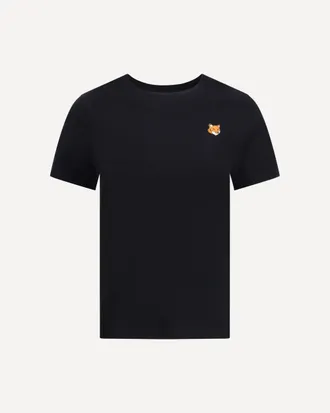 Maison Kitsun&eacute; T-shirt in cotone con logo Woman XS