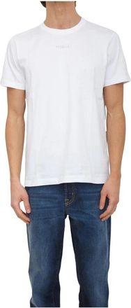 PESERICO Cotton Jersey T-shirt - Heren - T-shirts - Wit - 2XL - Katoen - Tops