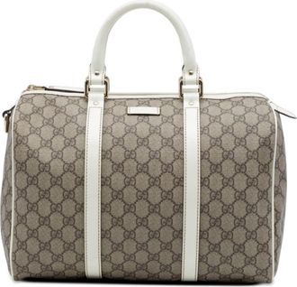 Gucci Pre-owned Gucci Medium GG Supreme Joy Boston Bag Ladies L86HL6WXOG5YCNWA