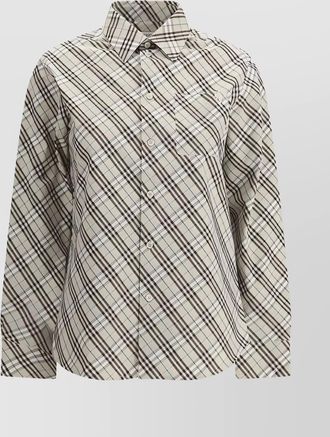 Burberry clean silhouette archive check shirt