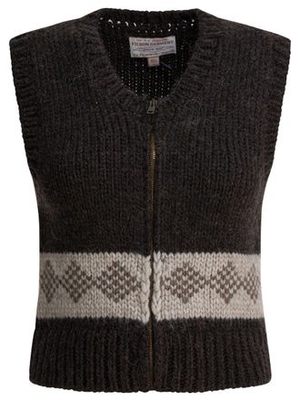 Filson Wool Vest With Zipper