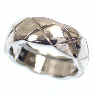 Chanel White Gold (18K) Band Ring (Pre-Owned)