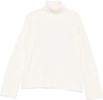 Majestic Filatures roll-neck sweater - women - Fabric - 1 - White
