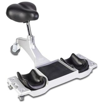 Rubi Asiento Ergon&oacute;mico Profesional Sr-1 Con Ruedas Equipamiento De Seguridad Protecci&oacute;n Con Rodilleras Substituibles Chasis Aluminio, Alta Resistencia Y E