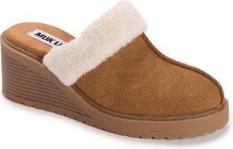 Muk Luks Sophia Mule in Dark Tan at Nordstrom, Size 7.5