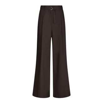 Neo Noir Wide Trousers - female - Neo Noir - Wide Trousers - Brown - XL - Trousers