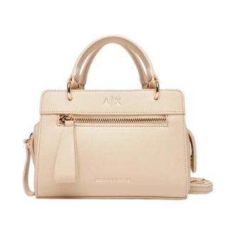 A|X Armani Exchange Handbags, female, Beige, ONE SIZE, Chic Shoulder Bag