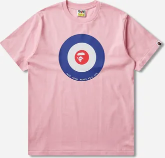 A Bathing Ape Men s Ape Target T-Shirt Pink