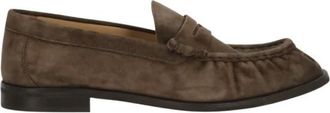 Julie Dee Mocassini scamosciati slip-on - - Shoes - Donna - Marrone - 37 EU