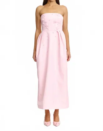 Acler Kendi Maxi Dress In Pink