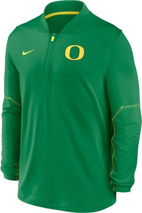 Nike Oregon Sideline Nike Mens Dri-FIT College 1/2-Zip Top in Green | 03BA394TUON-UCQ