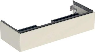Keramag Geberit One Mueble Bajo Lavabo, 1 Caj&oacute;n, 118.4x26,6x47cm
