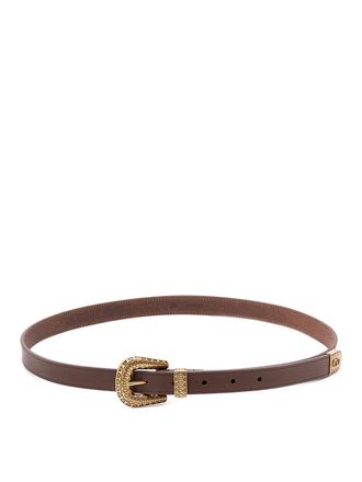 Valentino Garavani Vlogo Signature Leather Belt