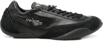 Yohji Yamamoto Tokyo Warped Sneakers - Heren - Sneakers - Zwart - 40 1/2 EU - Leer - Schoenen
