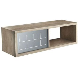 Terraneo Terraneo Mobile da parete con anta in ferro Fissaggio incluso ruggine 60x25x20 Made in Italy