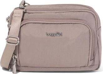Baggallini Trifecta Crossbody EMF Blocking Pocket in Moonrock at Nordstrom