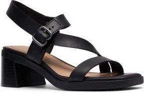 Clarks Jaylan Sol Sandal in Black Leather at Nordstrom Rack, Size 9.5