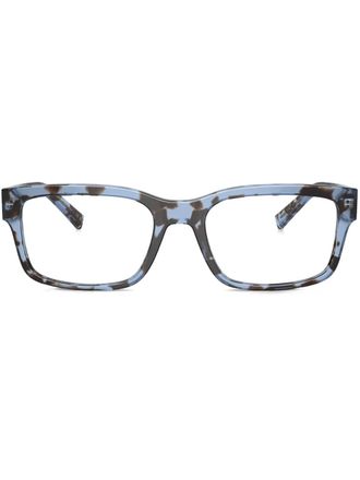 Dolce & Gabbana Eyewear Bril met vierkant montuur - Blauw