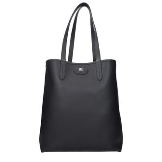 Burberry Uomos Borse A Tracolla In Pelle Nera E Legno