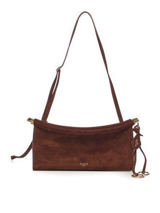Alaia Le Click East West Small Suede Bag