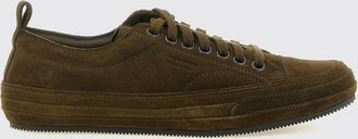 Tom Ford Sneakers basse Dean in pelle di vitello scamosciata con tirante