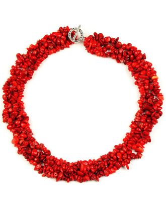 Eyecandy LA Eye Candy La Red Stone Necklace