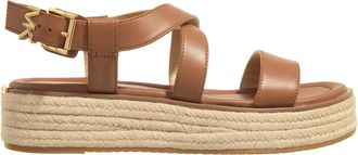 Michael Kors Espadrilles - Lynn Espadrille Sandal - brown - Espadrilles for ladies