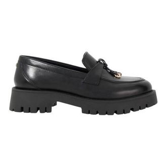 Dune London Garretts leren loafers voor dames (Zwart)