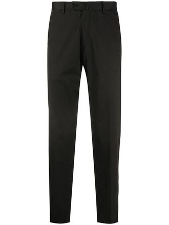 Pantaloni Torino Graven feather-detail trousers - Black