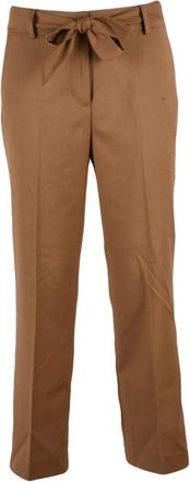 Kocca Pantalones Rectos Taty - Trousers - Mujer - Marr&oacute;n - XL