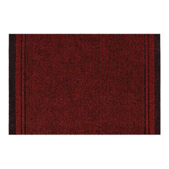 RugsX Rugsx - Felpudo M&aacute;laga Rojo 80 Cm Red 80x370 Cm