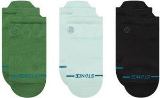 Stance 3-Pack Icon Low Socks in Green at Nordstrom Rack, Size Medium
