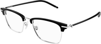 Montblanc Browline Optisch Montuur - unisex - Brillen - Zwart - 52 MM - Accessoires