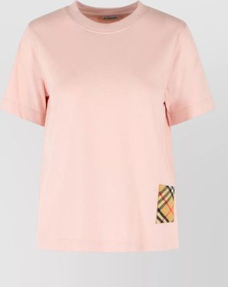Burberry cotton printed t-shirt