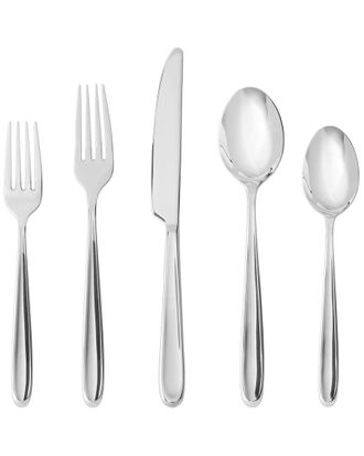 Fortessa Scoop 18/10 Stainless Steel 5Pc Flatware Set (Service For 1)