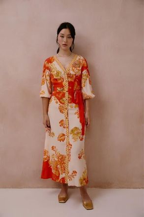 Raishma Michaela Dress in Floral at Nordstrom, Size 10 Uk