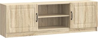 vidaXL Mueble De Tv Roble Sonoma 150 X 31 X 47 Cm Madera De Ingenier&iacute;a Vidaxl