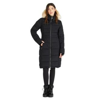 Pajar Jupiter Stretch Long Quilted Puffer in Black at Nordstrom, Size Small