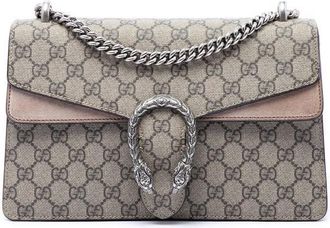 Gucci Pre-owned Gucci Medium GG Supreme Dionysus Shoulder Bag Ladies PFUZ18PN3THAF3GG