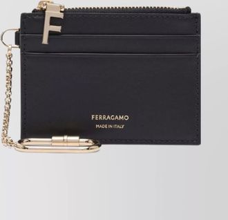 Ferragamo chain link wallets & porte-cartes