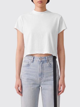 Rick Owens Rick Owens DRKSHDW T-shirts in cotone con fettuccia