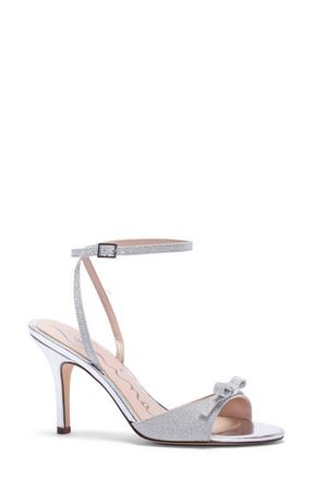 Nina Vicci Ankle Strap Sandal in Silver at Nordstrom, Size 8.5
