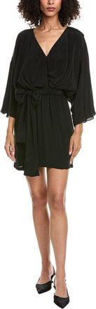 The Kooples Modern Kimono Silk-Blend Mini Dress