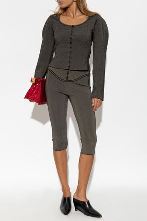 Jacquemus Top Sera, Womens, Grey